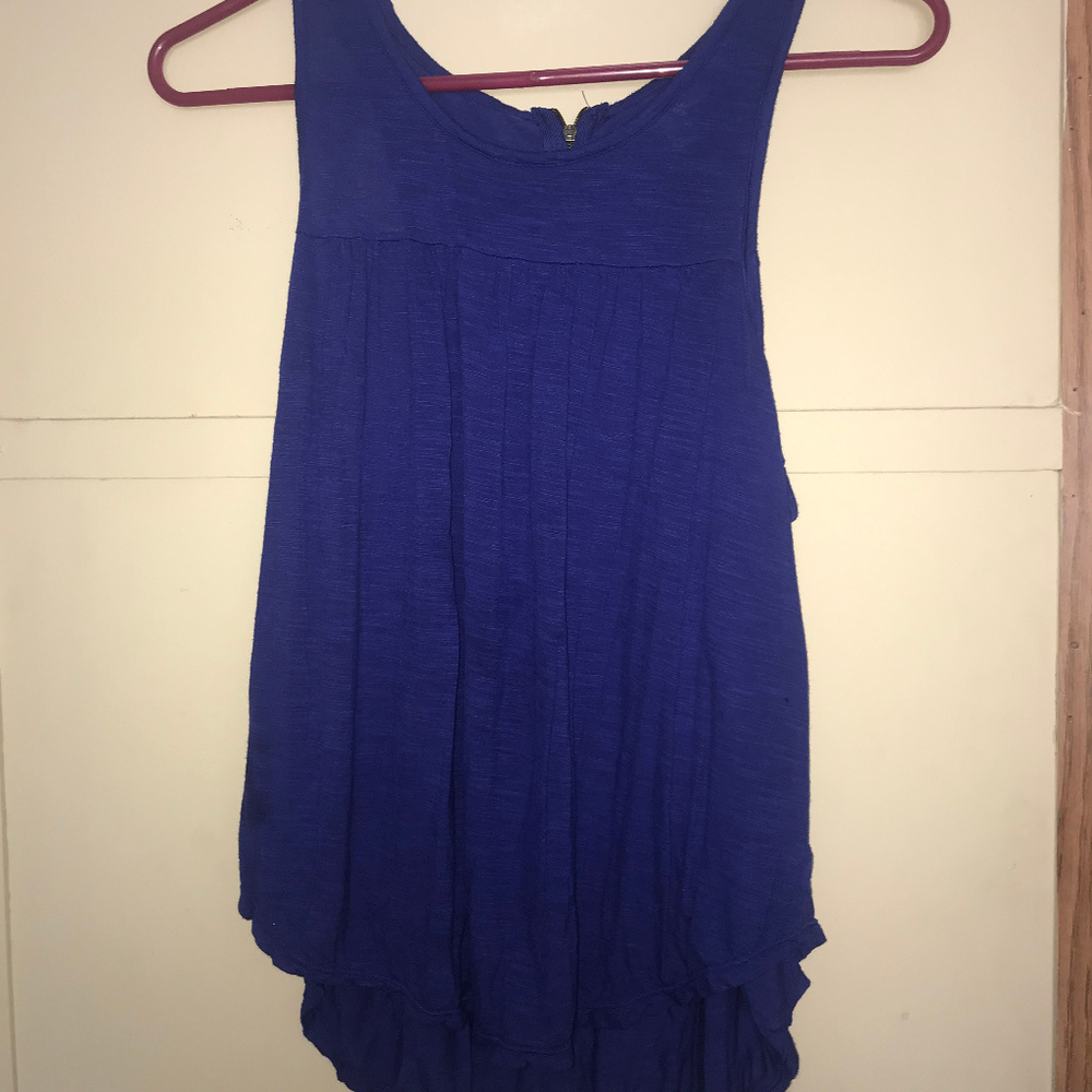 American Eagle blue tank top